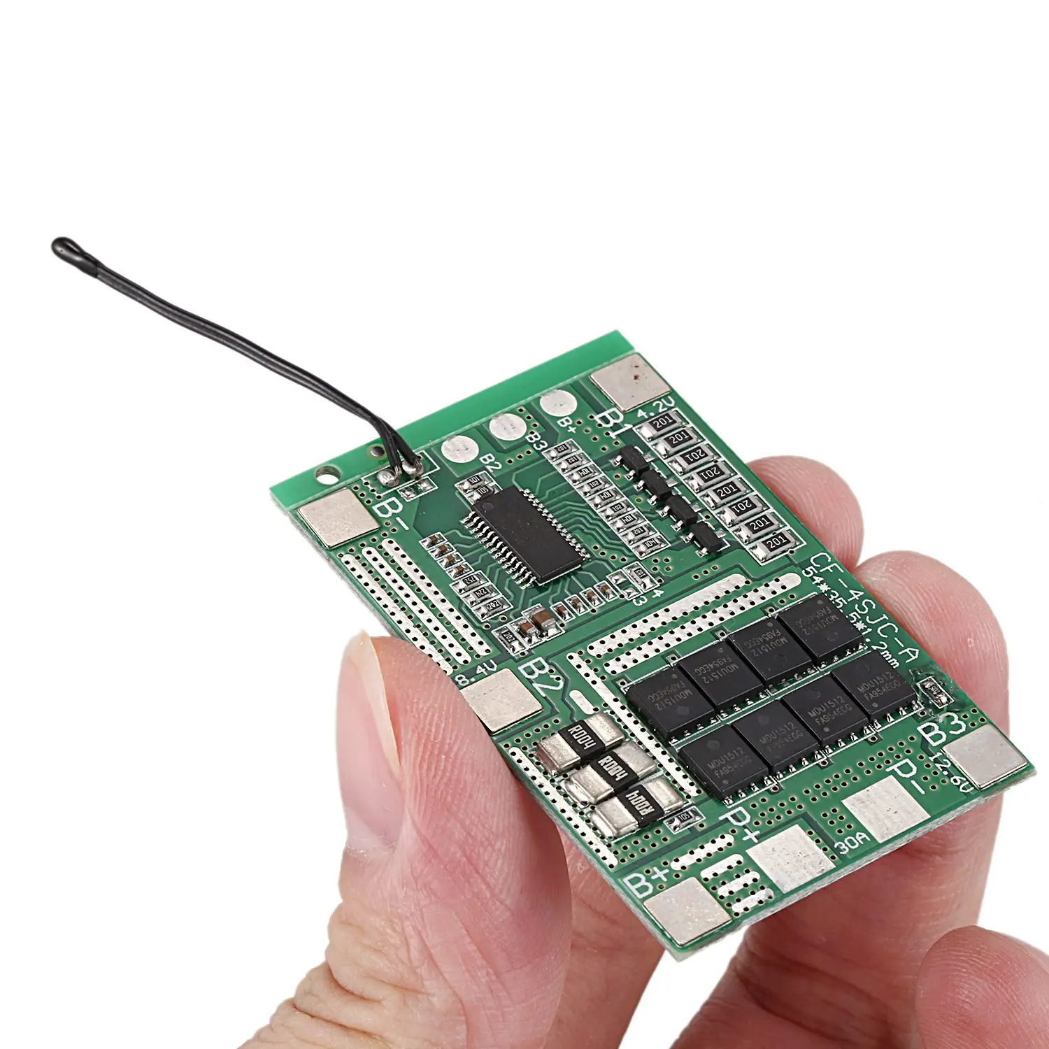 4S 12V 30A Защитная монтажная плата Lifepo4 Bms 3,2 V Ups инвертор с защитой баланса и температуры