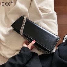 [BXX] качественные сумки через плечо для женщин весенние Универсальные однотонные сумки через плечо женские модные сумки HJ990