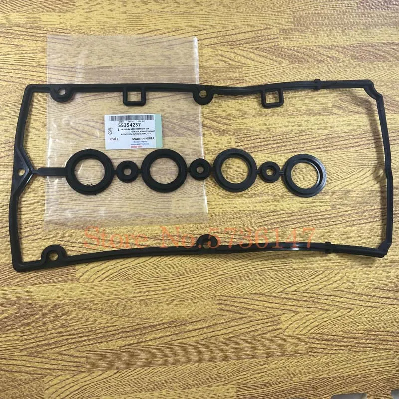 New Engine Aluminum Cover Valve Cover Gasket Oem 55354237 For