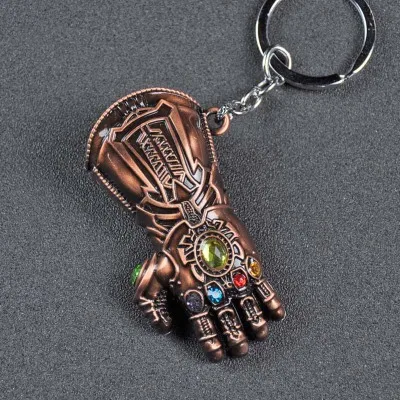 55 Marvel Мстители 4 Железный человек Маска Тор молот Мьёльнир брелок Капитан Америка щит Mjolnir Бесконечность перчатки для мужчин женщин фанатов - Цвет: 55