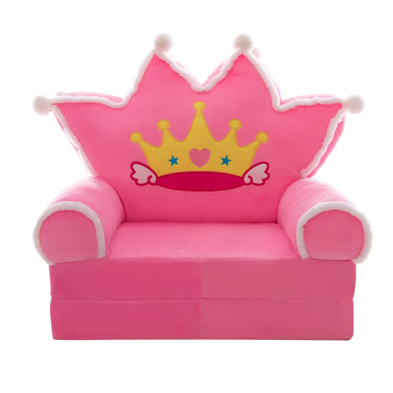 

Children's Folding Small Sofa Cartoon Cute Boys And Girls Lie In The Chair Bed Baby Stool Kindergarten Removable