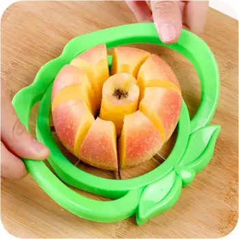 

Creative Kitchen Apple Slicers Corers Cutter Pear Fruit Divider Tool Handle Party Kitchen Vegetable Accessories Apple Peeler