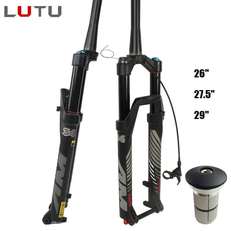 Велосипедная воздушная вилка LUTU MTB подвеска 26 'བྷ 5'' 29 '' горная