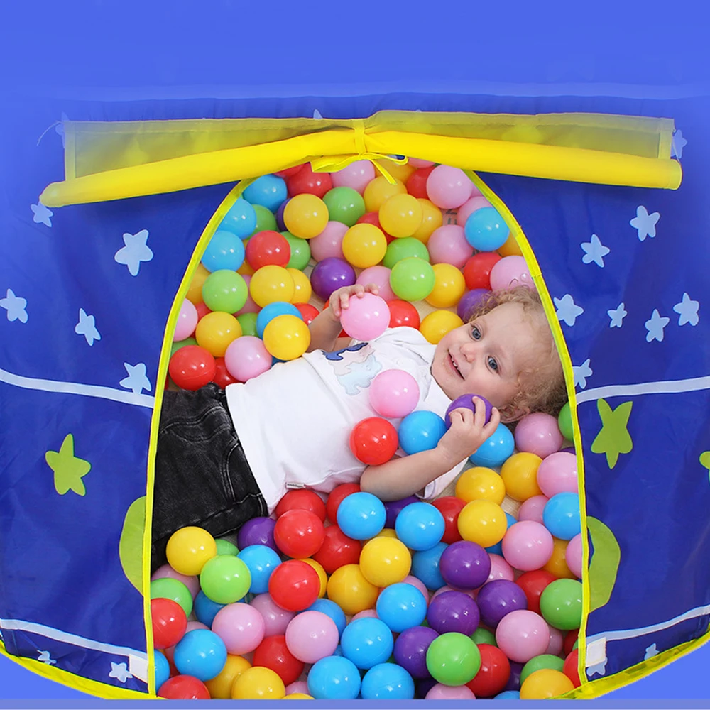 Игровая палатка детский бассейн для шаров детей Розовая синяя детская игровой