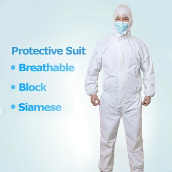 

Disposable Protective Isolation Clothing Protection Gown Outdoor Coverall Cycling Protection Garment For Men Women Anti-Fog