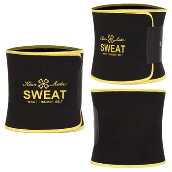 Waist Trainer Belly Shaper Sweat Belt – Yellow