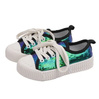 

Baby Shoes Fashion Breathable Anti-Slip Sequin Sneakers Soft Soled Casual Shoes