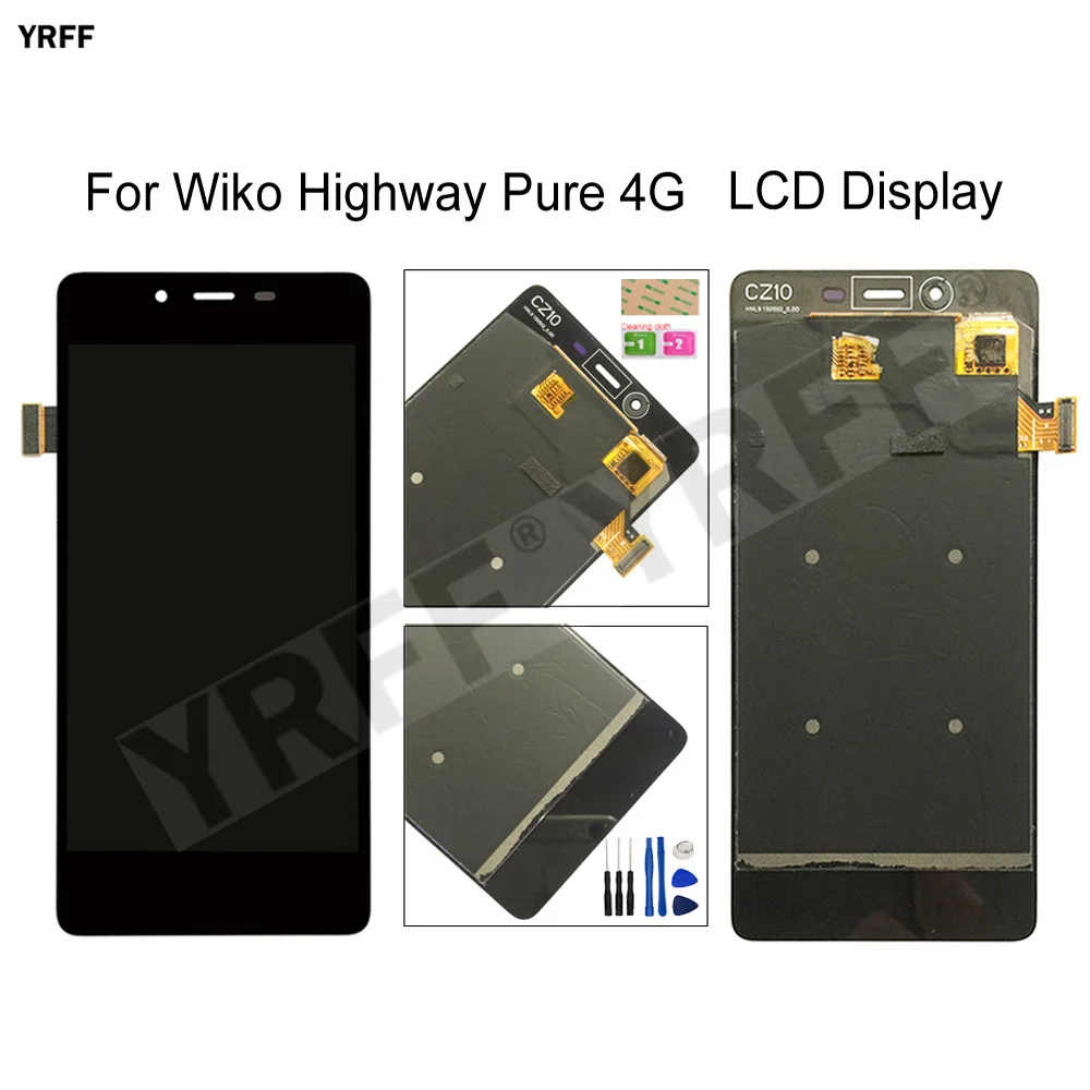 ЖК-Экран 4 8 дюйма s для Wiko Highway Pure 4G ЖК-дисплей цифровой преобразователь экрана в