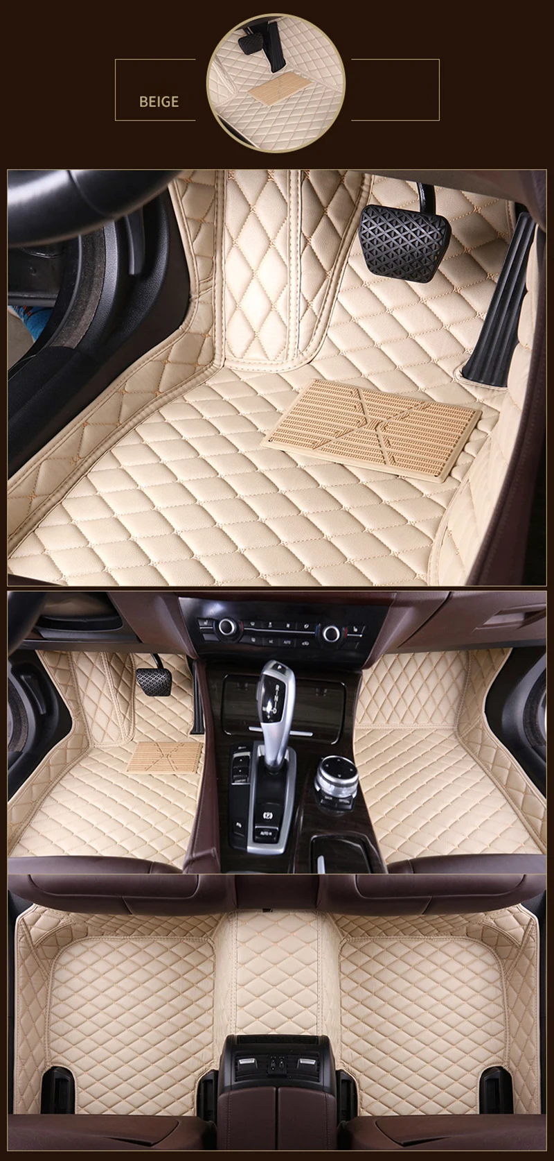Custom Car Floor Mats for Mercedes Benz BMW Audi Volkswagen Kia Peugeot Mazda Toyouta Honda Renault Ford Car Styling Foot Mat