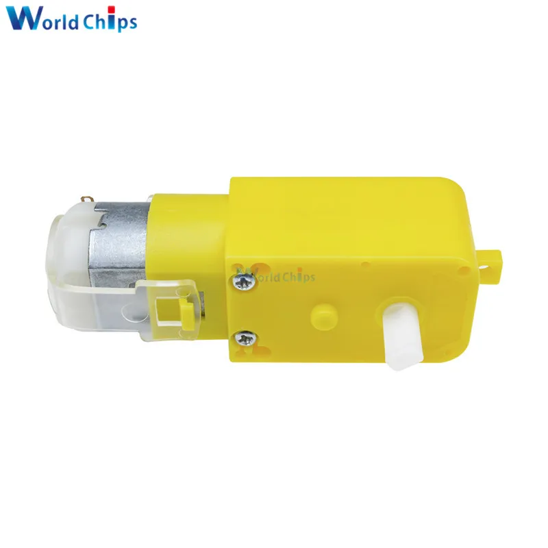 

DC 3-12V Dual Axis Gear Motor Dual Shaft Gear Motor Reducer Motor For Arduino Robot Smart Car Strong Magnetic DIY Module