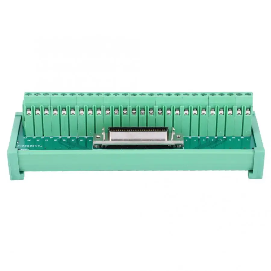 SCSI50 P ПЛК плата клеммный блок 35 мм плата адаптера сигнала ПЛК адаптер релейный модуль AWG 22-16