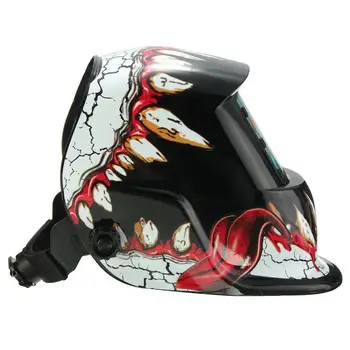 

Solar Automatic Welding Helmet Welding Mask Head-Mounted Argon Arc Welding Cap Welding Protective Helmet Flat Flip Half Helical