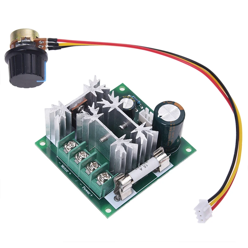 

6V-90V 15A Pulse Width PWM DC Motor Speed Controller