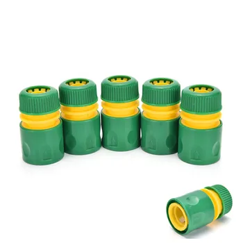 

34mm 1/2 "Hose Fitting Set Quick Yellow Water Fitting Adapter Garden Lawn Faucet Water Pipe Fitting Durable