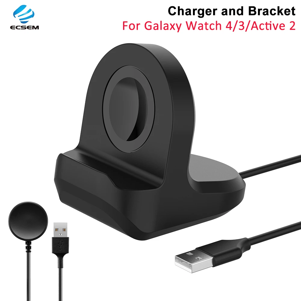 Charger For Samsung Galaxy Watch 4 Classic Charging Cable Dock For Galaxy  Watch 3 Active 2 Magnetic 40/42/44/46mm Power Adapter - Smart Accessories -  AliExpress