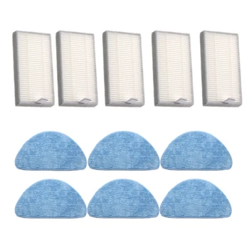 

Filter Mop Cloth Kit For Proscenic 800T 820S Vacuum Cleaner Accessories Wash Flat Mop Manual Extrusion Household Cleaning Tools