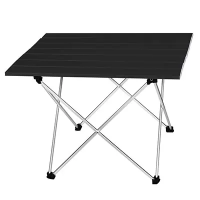 Походный стол портативный открытый алюминиевый складной стол для барбекю кемпинг стол для пикника складной стол конфетный светильник цветные столы S L Размер - Цвет: L 56.5x40.5x41cm5