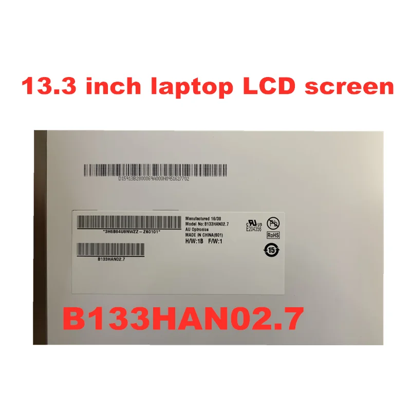 

13.3-inch LCD screen B133HAN02.1 B133HAN02.7 edp 1920 * 1080
