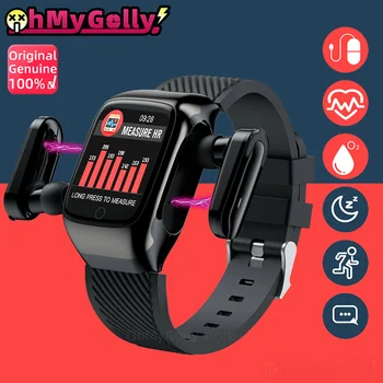 

S300 Smart Watch TWS Men Earbuds With Bluetooth Earphones Music Sports Wireless headset Exercise Run Android iOS pk M1 T90 T89