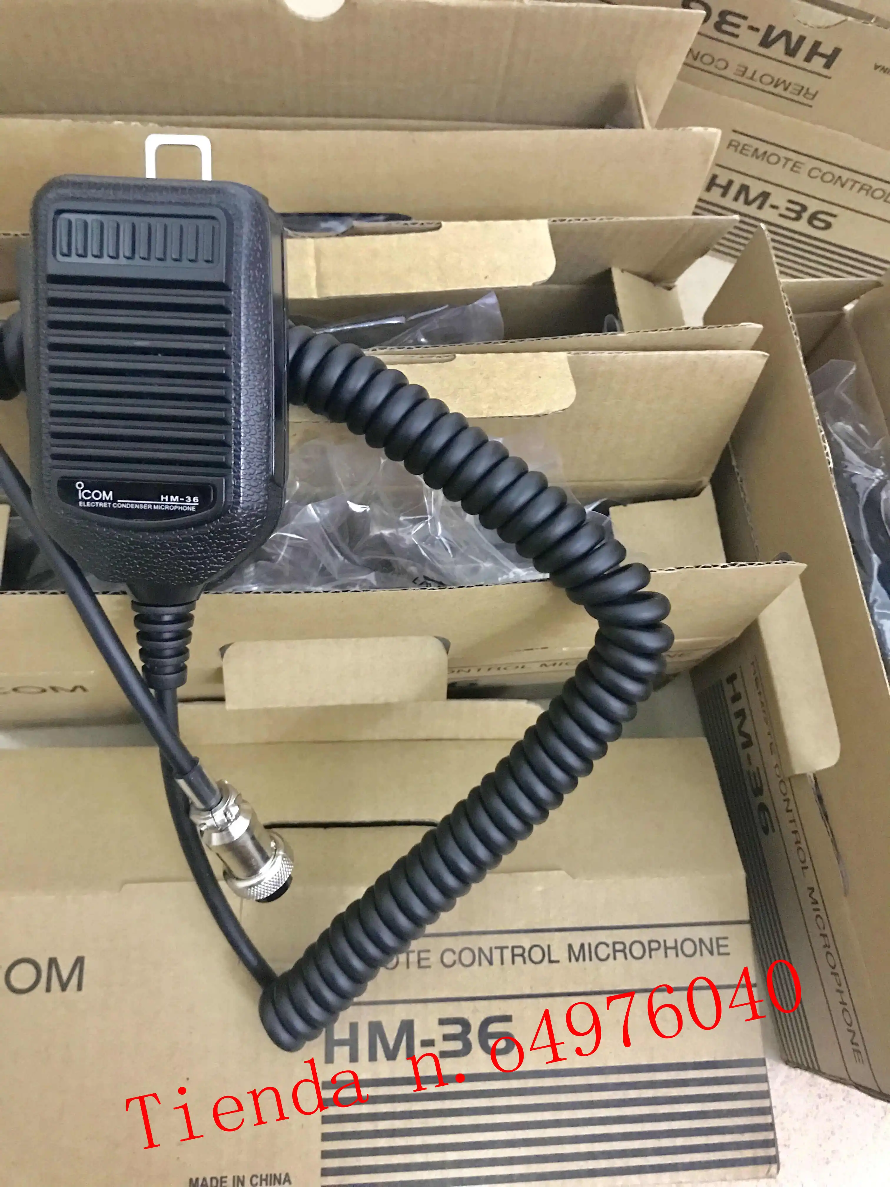 Ручной авиационный микрофон ICOM радио с микрофоном функцией HM 36 в |Запасные части|