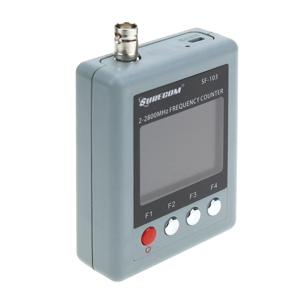  SURECOM SF-103 Portable Frequency Counter Walkie Talkie Frequency Meter 2Gen 2MHz~2.8GHz SF103 For 