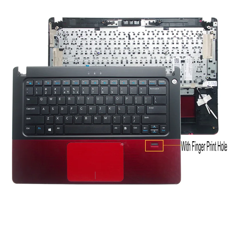 무료 배송 Dell V5460 5460 V5460D 5470 5470R 14-5439 P41G 용 오리지널 새 노트북 쉘 커버 C 손목 받침대 1 개