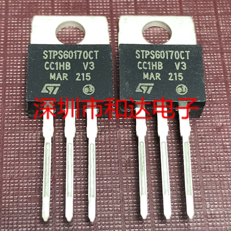 5 шт. STPS60170CT-220 170V 60A