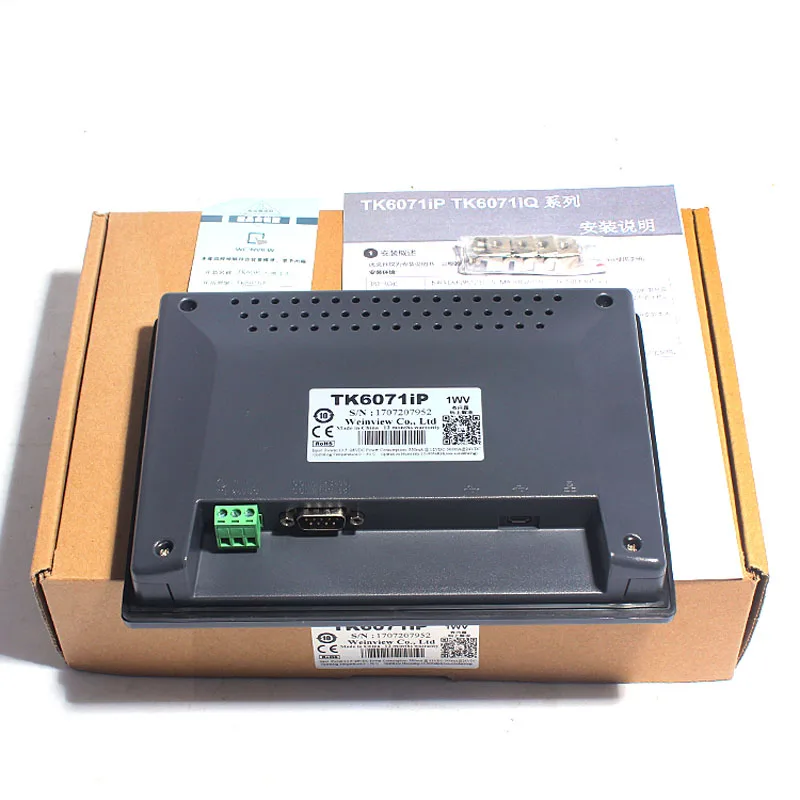 TK6071IP HMI " TFT 800x480 сенсорный экран панель оператора MPI 187,5 K WEINVIEW Weintek заменить TK6070IP в коробке