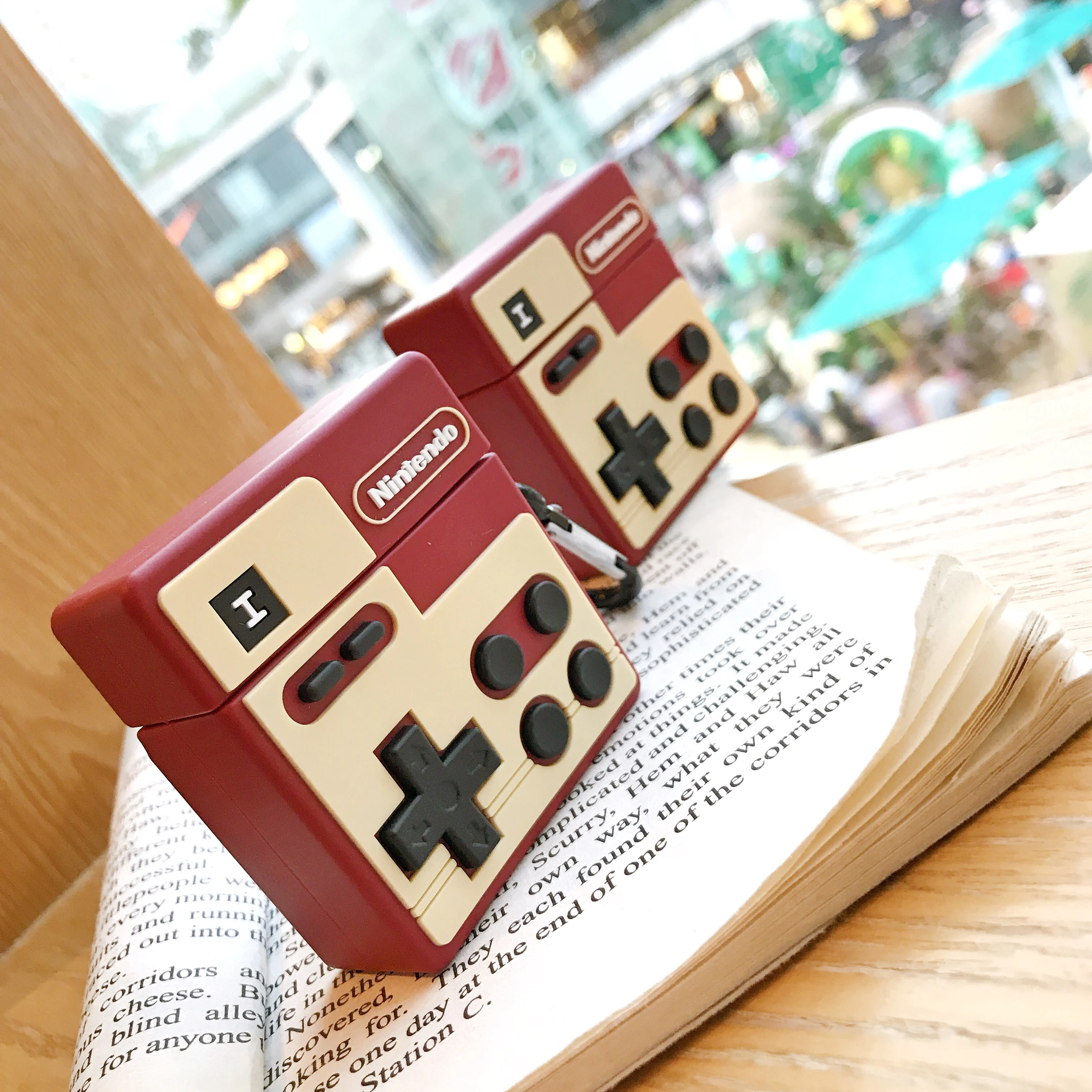 Classic retro game console For airpods case Bluetooth headset set For airpods 1/2 case soft silicone charging protective cover