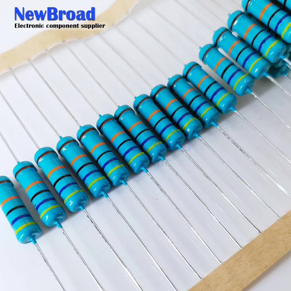 20pcs 2.2 ohm 2W 2.2R 2R2 Metal film resistor 1%