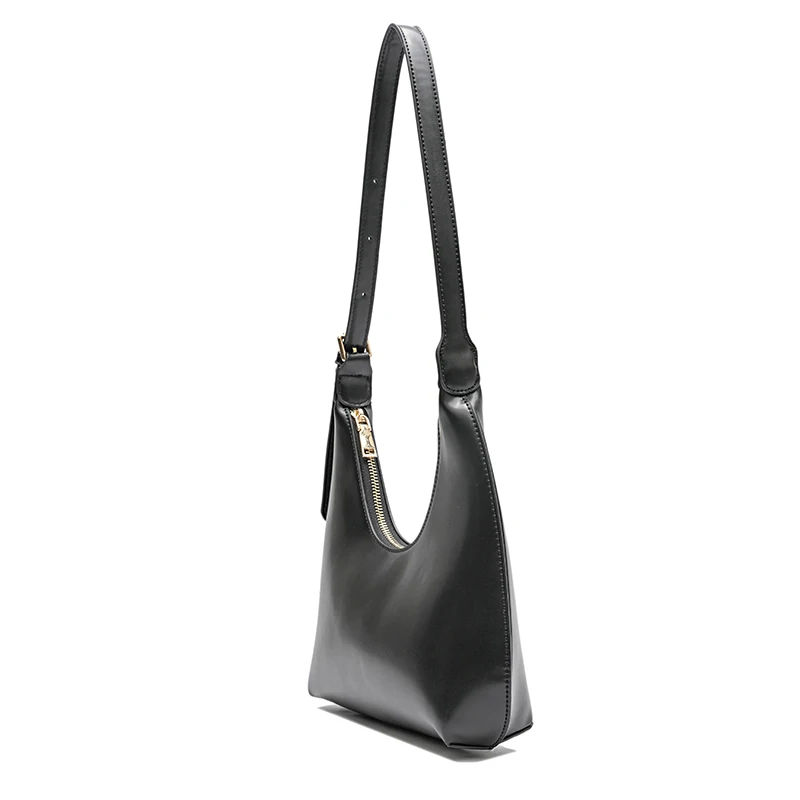 Goedkoop 2019 Winter Nieuwe Vrouwen Baguette Bag Merk Designer Kleine Handtas Vintage Crescent Lady Schoudertas Luxe Vrouwelijke Nieuwe Maan Oksel
