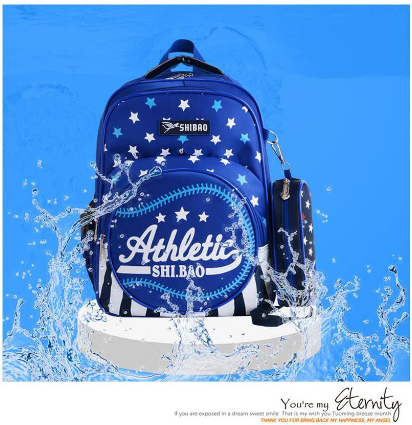 Children's Orthopedic Backpack for Boys School Bags High Quality Waterproof Bookbag Mochila Infantil Primary 1-6 Rucksacks