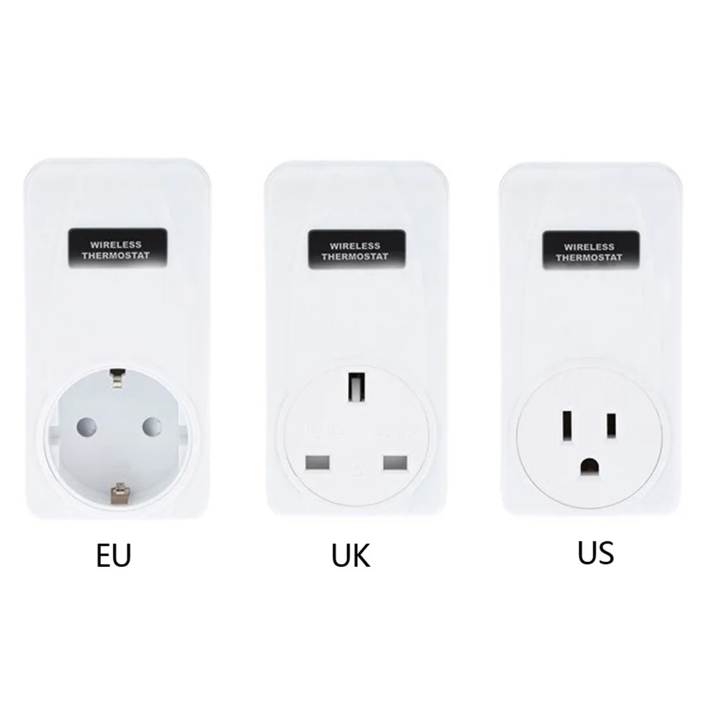 Беспроводной термостат RF Plug цифровой инфракрасный датчик температуры нагрева контроллер