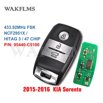 

FOB-4F06 For KIA Sorento 2015 2016 2017 Keyless Go Smart Remote Car Key Fob 433MHz ID47 95440-C5100 95440C5100