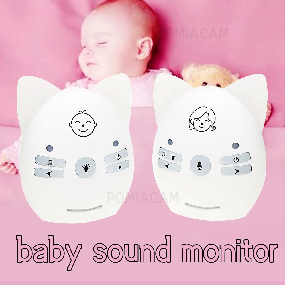 V20 Wireless Infant Baby Monitor Audio Walkie Talkie Kits Baby Phone