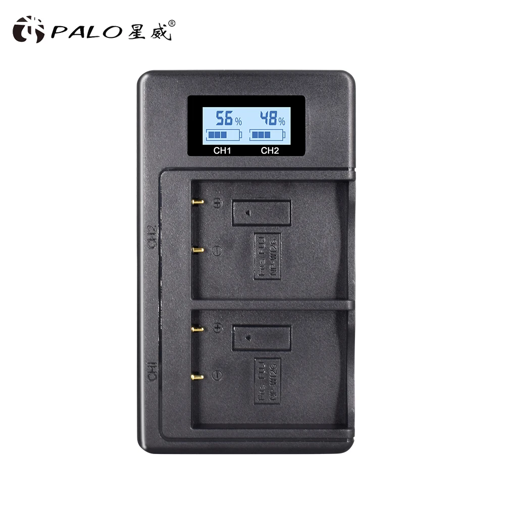

PALO New NP-W126 NP W126 NPW126 LCD Camera Charger For Fuji HS50 HS35 HS33 HS30 EXR XA1 XE1 X-Pro1 XM1 X-T10