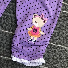 Детская одежда Crawler* детские летние Универсальные леггинсы в горошек с рисунком* 95% хлопок с принтом