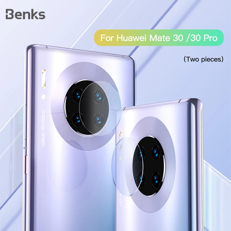 Benks задняя камера Объектив Закаленное стекло для huawei mate 30 Pro Полное покрытие