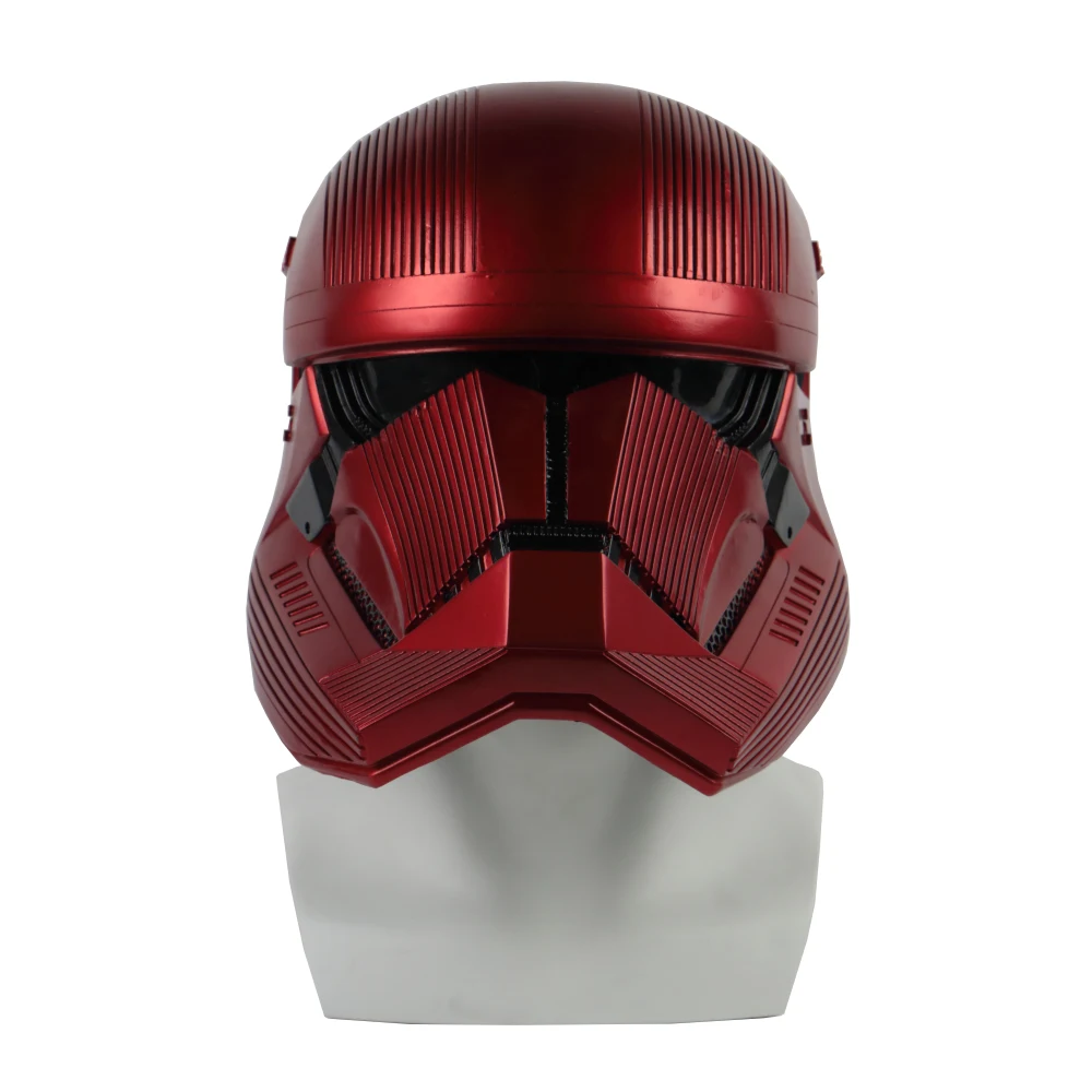 Details about   Star Wars 9 The Rise of Skywalker Sith Trooper Red Helmet Cosplay Halloween Prop 