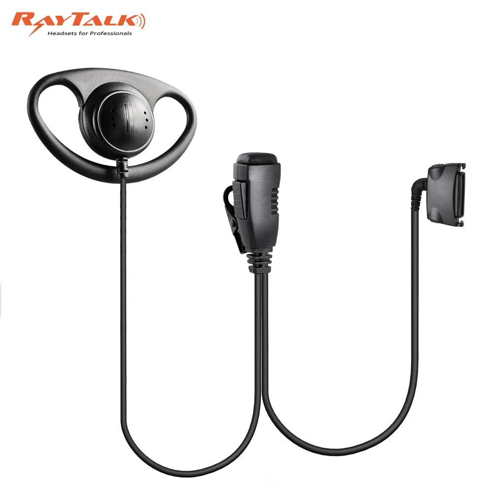 D-ring наушники с отворотом PTT &amp микрофон для th880 THR880i двухсторонняя Радио рация