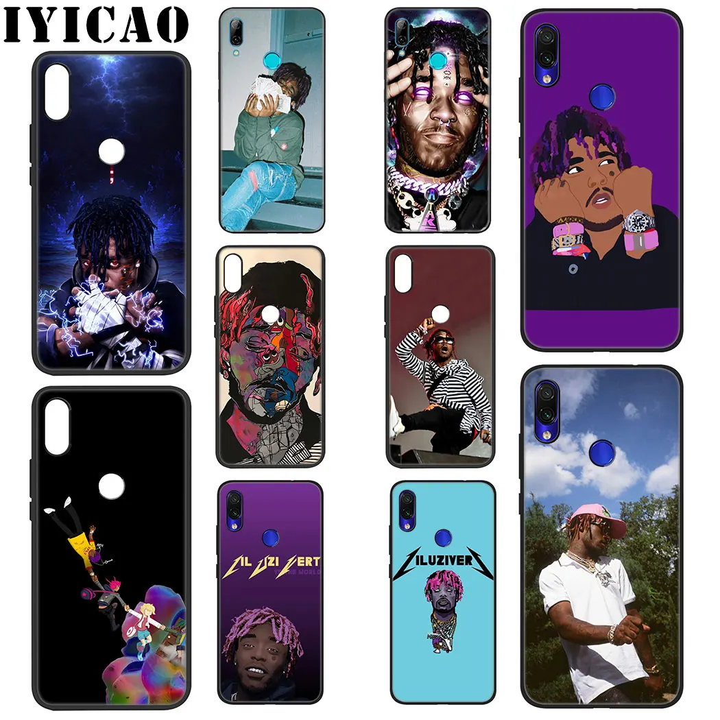 IYICAO реперские кепки Lil uzi vert мягкий силиконовый чехол для Xiaomi Redmi Note 5 6 7 8 Pro 5A Prime 4X