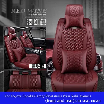 

For Volkswagen vw passat b5 b6 b7 b8 golf 4 golf 6 Leather Universal Car Seat Covers Auto Accessories