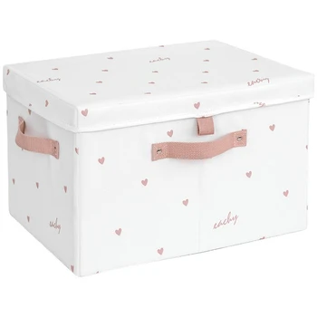 

Washable non-odor makeup organizer dust-proof wardrobe storage box moisture-proof clothes square container