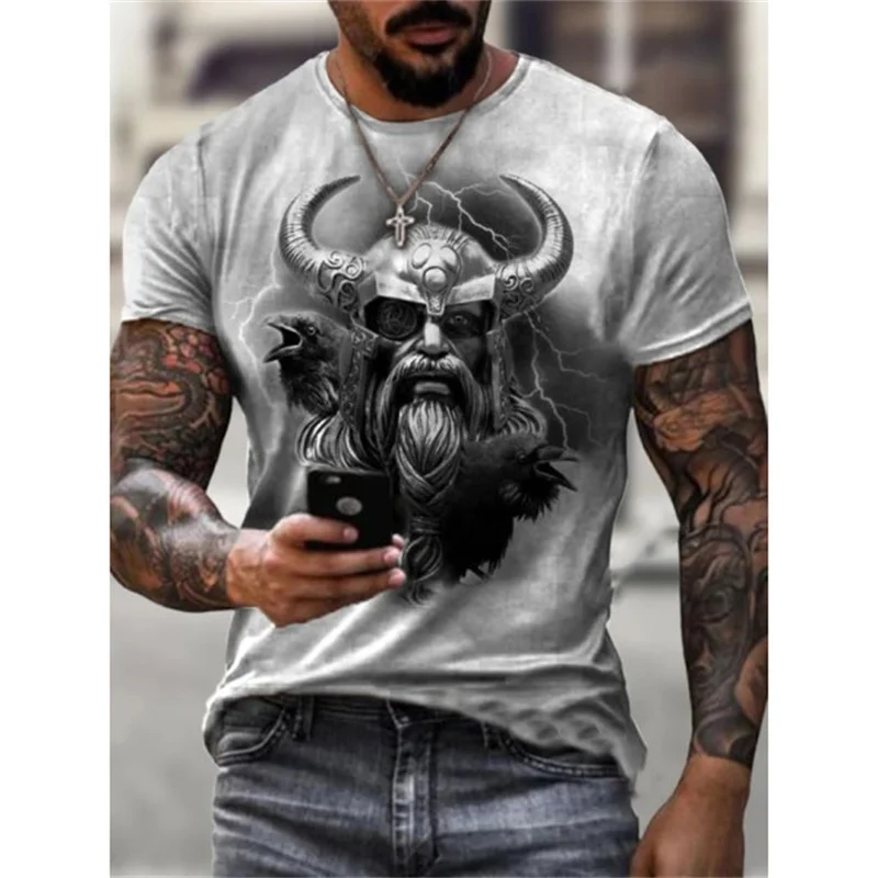 New Summer Man T-shirt Short Sleeve 3D Print 2021 Men's T Shirt Fashion Male Casual Streetwear Fashion Retro Oversiezed T Shirt