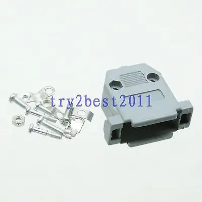 DHL/EMS 500 шт пластиковая задняя крышка Крышка капот for для VGA DB15 15pin-C1