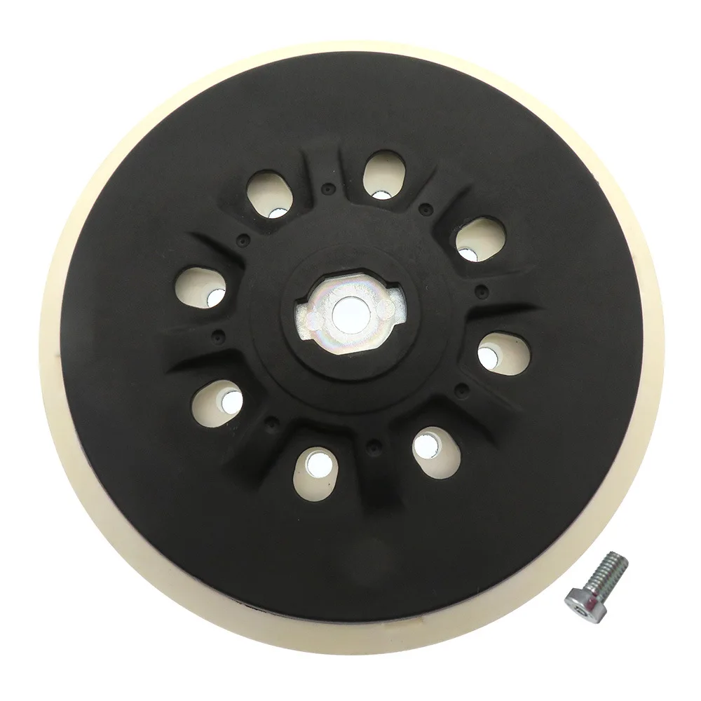 

6-Inch 17 Hole Black And White with Pattern Sanding Plate Flat Hoy Polishing Disc Festo Alternative Disc Sandpaper Plate 150mm G