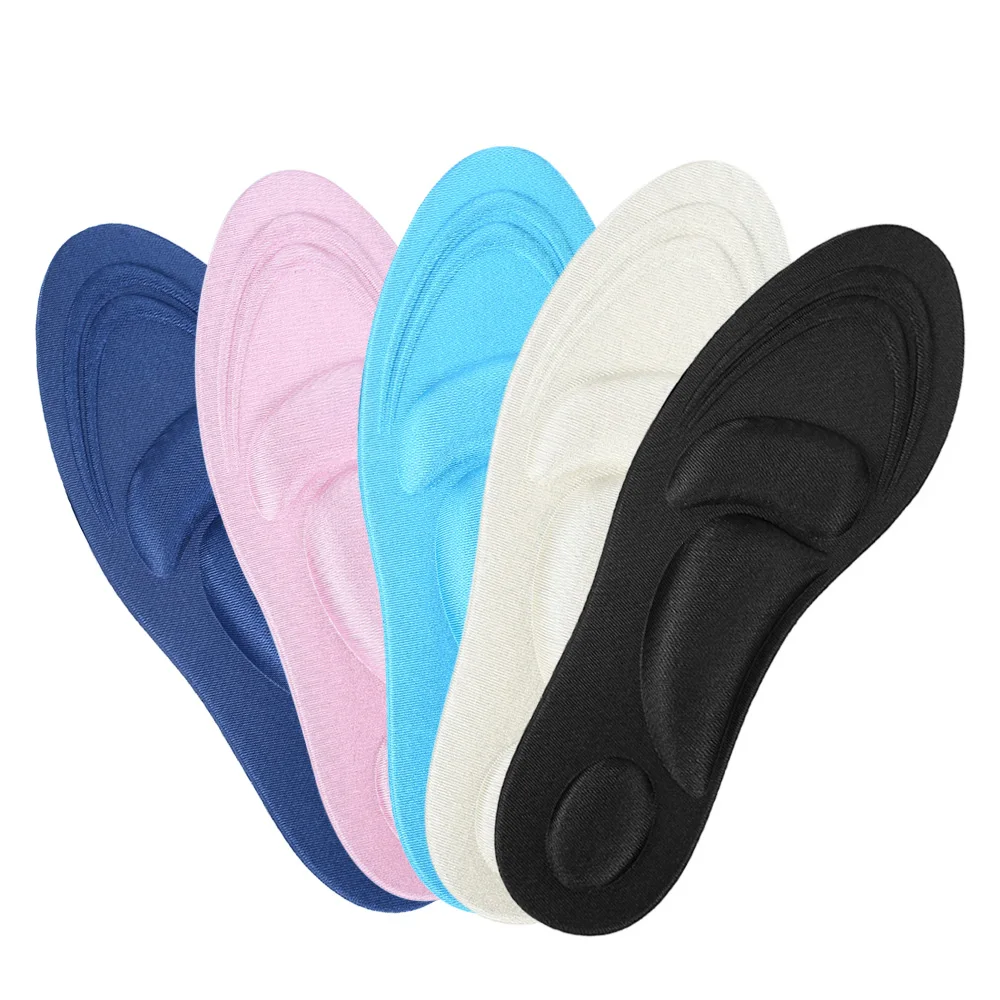 Comfortable Silica Gel Soft Motion 4D 2pcs Remove The Foot Healthy Healthcare Sponge Insole Orthotic Insole Sports Insole