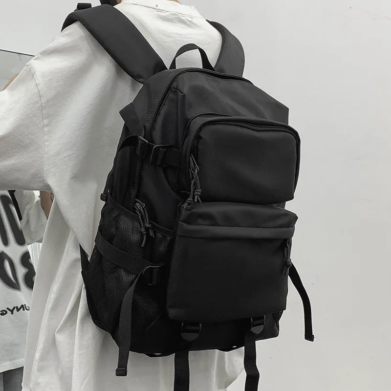 HOCODO Men Backpack Large Capacity Travel Backpack School Bag For Teenager Boy Backbag Male Casual Rucksack College Student Bag