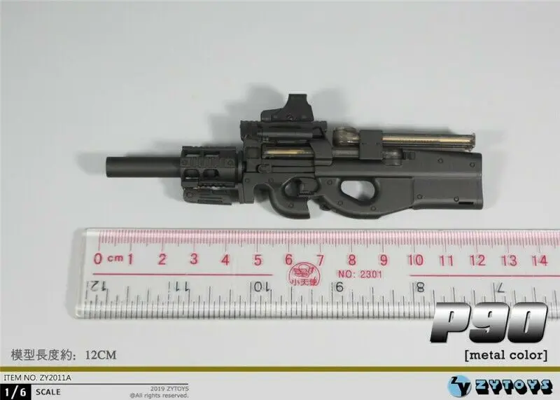 ZY2011A 1/6 весы рисунок сцены аксессуары на высоком каблуке 11 см p90 оружие Модель