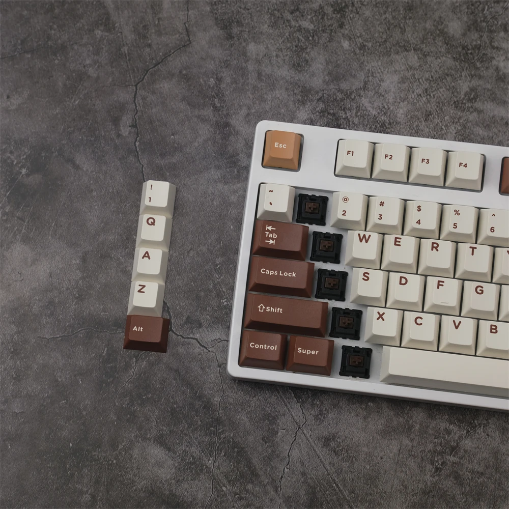 GMK Tiramisu Keycap Para Teclado Mecânico Gaming GK61 64 68 84 87 96 108